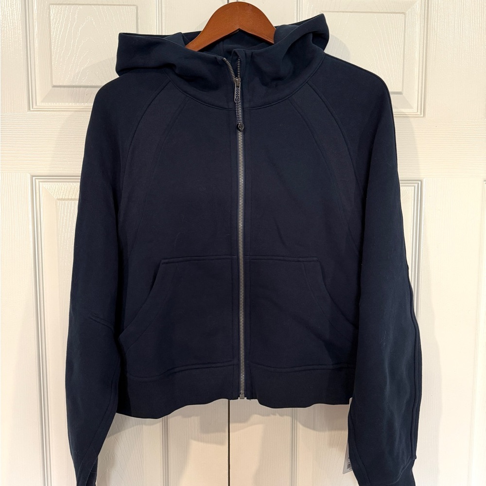 Lululemon scuba oversized true Navy full zip hoodie M/L